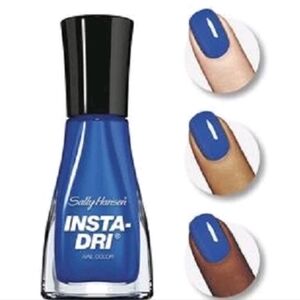 Sally Hansen insta dry nail polish in prompt blue 435